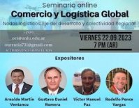 El presidente de la Alianza Marítima de Chile, Rodolfo Ponce, participa en seminario online sobre Comercio y Logística Global.