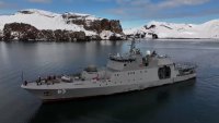 Con la satisfacción de la misión cumplida el OPV "Marinero Fuentealba" regresó de su misión antártica.