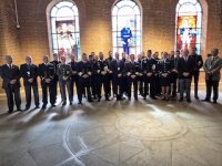 Guardiamarinas de la Armada Española visitaron el Museo Marítimo Nacional