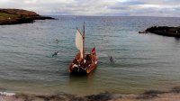 Este domingo 27 de abril de 2005 se cumplieron seis años de la hazaña del Kuini Analola que unió el continente con Rapa Nui.